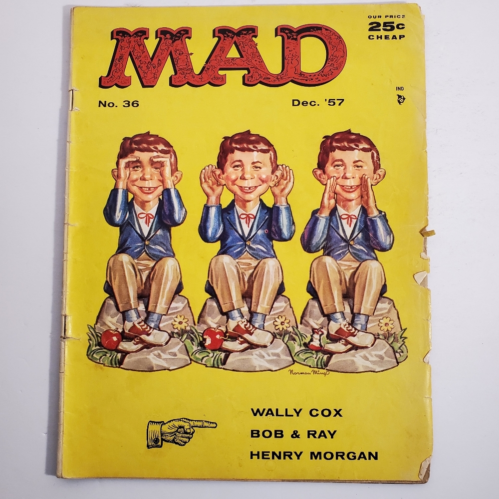 MAD Magazine #36 December 1957